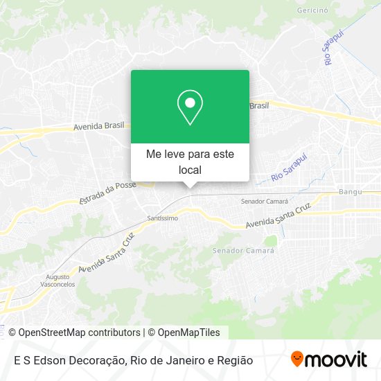 E S Edson Decoração mapa