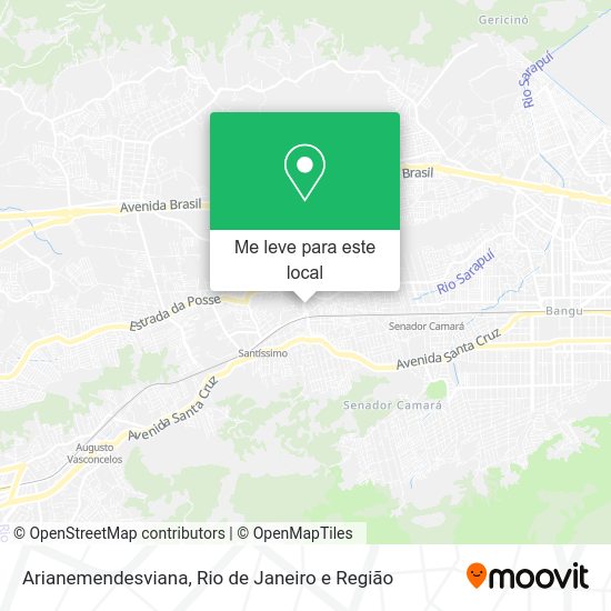 Arianemendesviana mapa