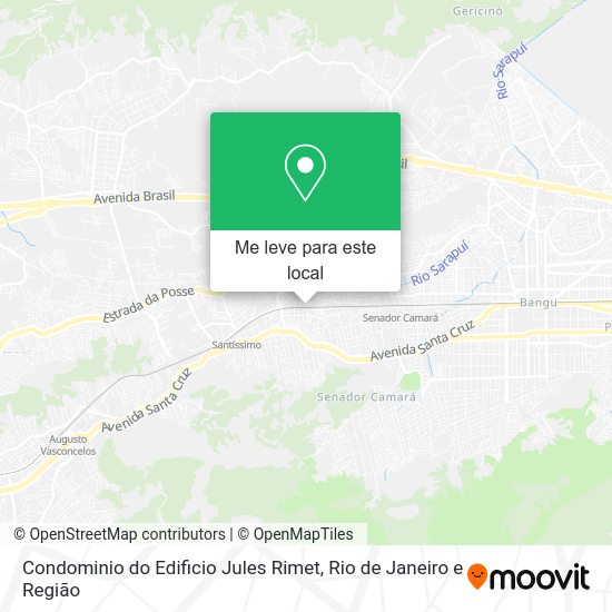 Condominio do Edificio Jules Rimet mapa