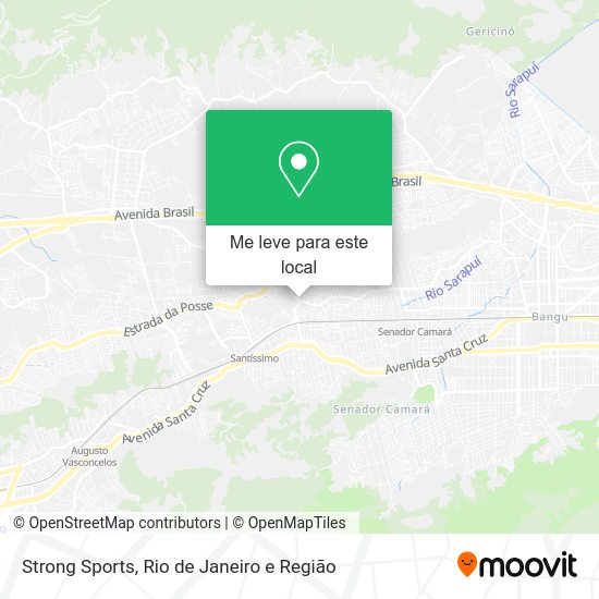 Strong Sports mapa