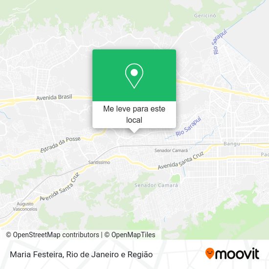 Maria Festeira mapa