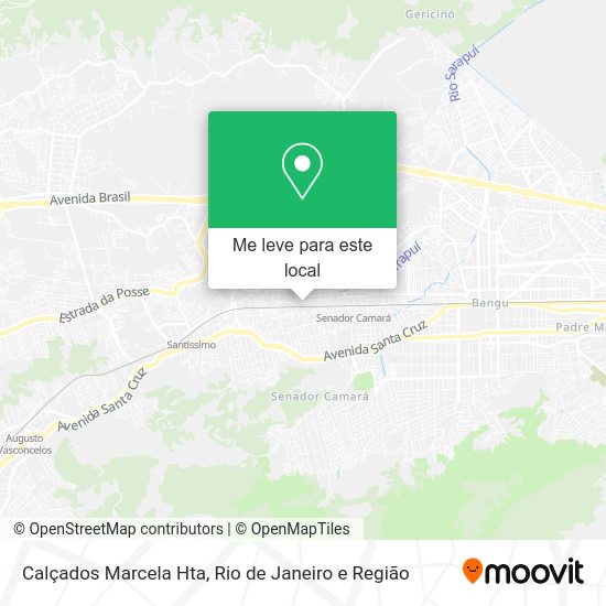 Calçados Marcela Hta mapa