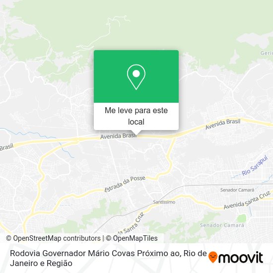 Rodovia Governador Mário Covas Próximo ao mapa