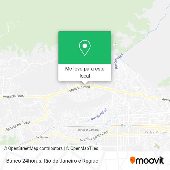 Banco 24horas mapa