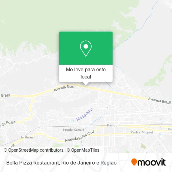 Bella Pizza Restaurant mapa