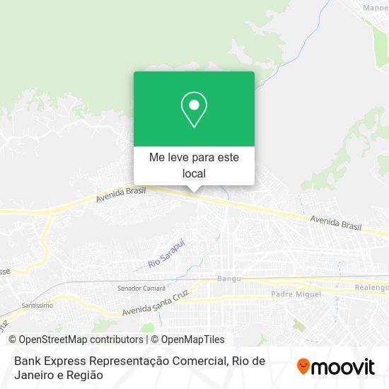 Bank Express Representação Comercial mapa