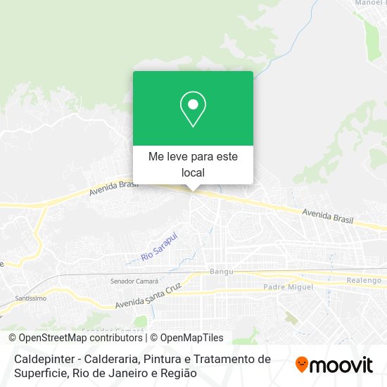 Caldepinter - Calderaria, Pintura e Tratamento de Superficie mapa