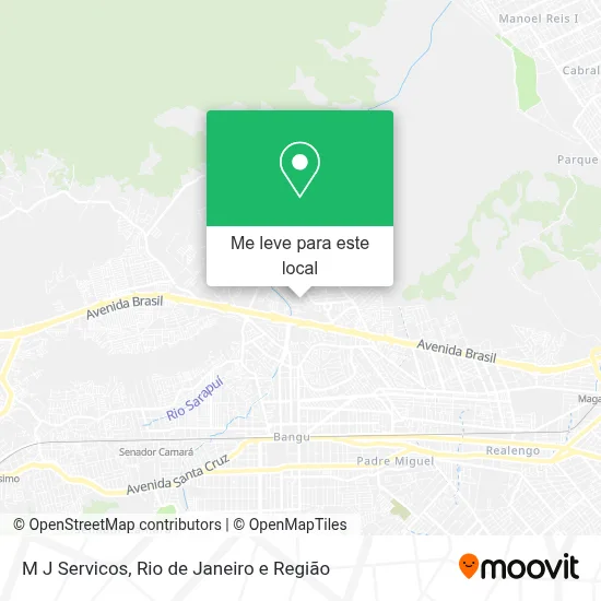 M J Servicos mapa