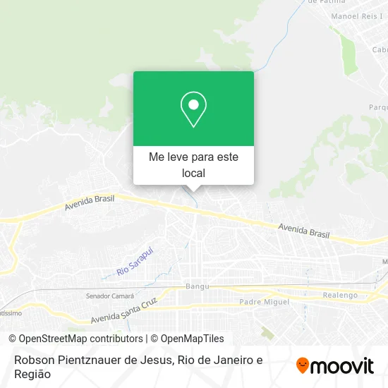 Robson Pientznauer de Jesus mapa