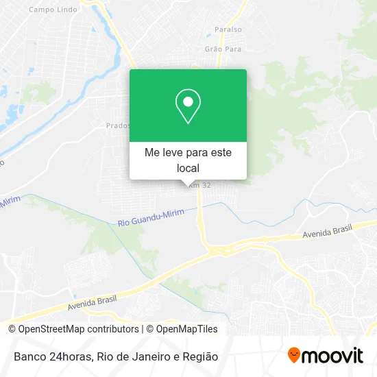 Banco 24horas mapa