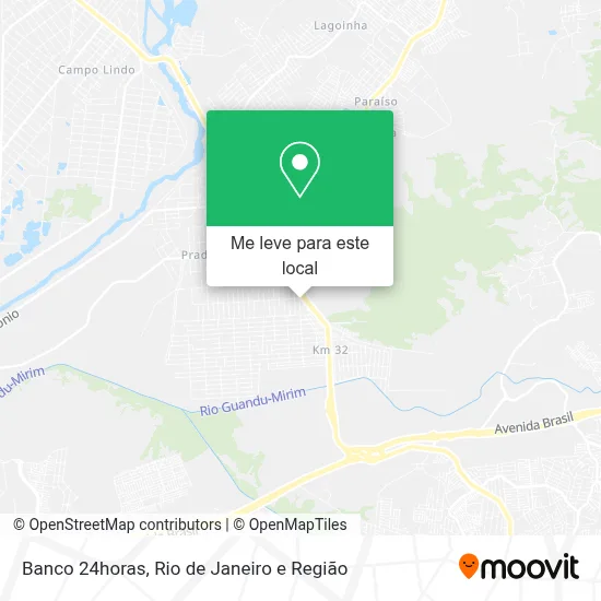 Banco 24horas mapa