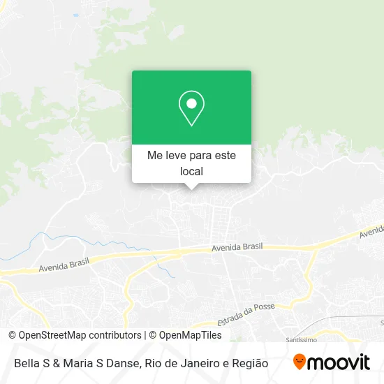 Bella S & Maria S Danse mapa