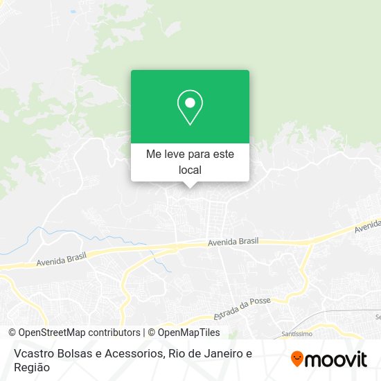 Vcastro Bolsas e Acessorios mapa