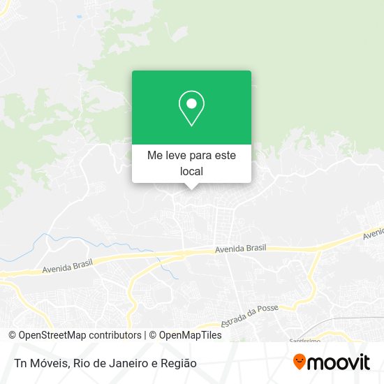 Tn Móveis mapa