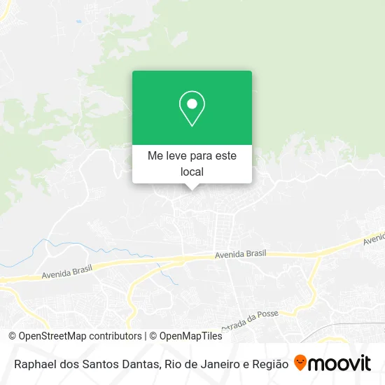 Raphael dos Santos Dantas mapa