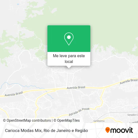 Carioca Modas Mix mapa