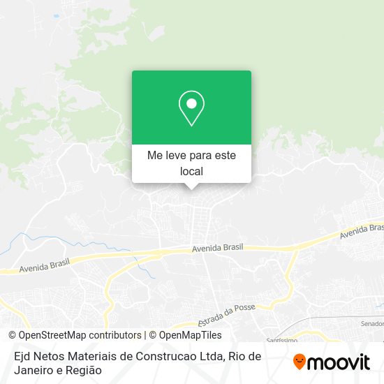Ejd Netos Materiais de Construcao Ltda mapa