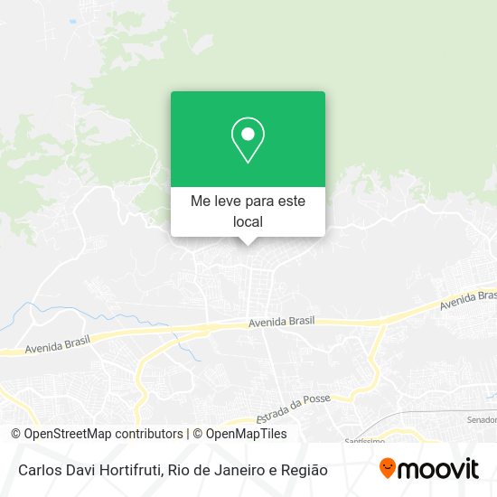 Carlos Davi Hortifruti mapa