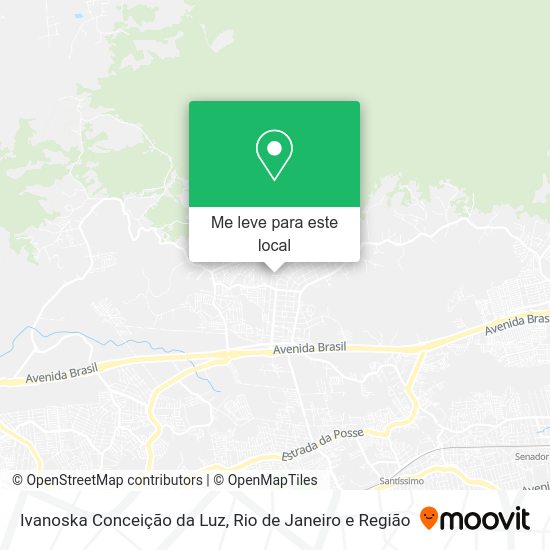 Ivanoska Conceição da Luz mapa