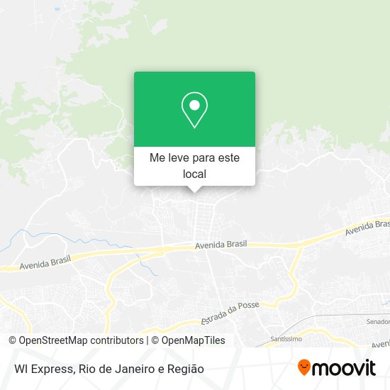 Wl Express mapa