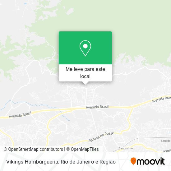 Vikings Hambúrgueria mapa