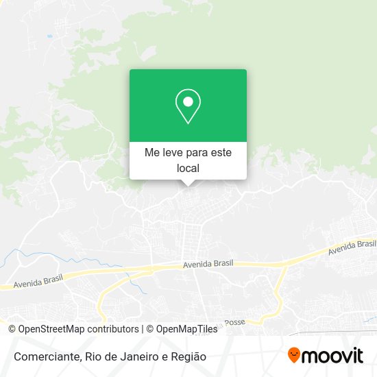 Comerciante mapa