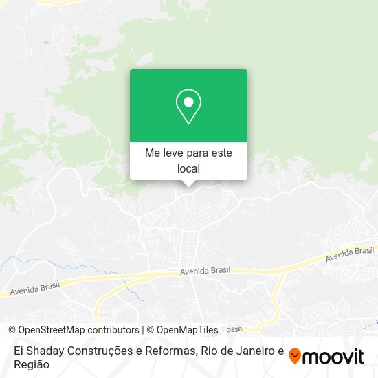Ei Shaday Construções e Reformas mapa