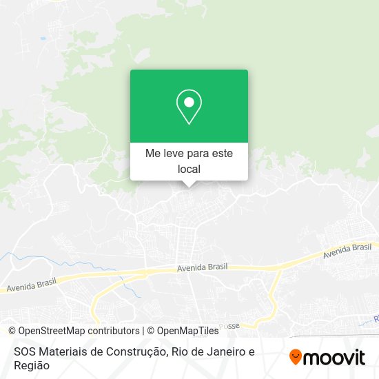 SOS Materiais de Construção mapa