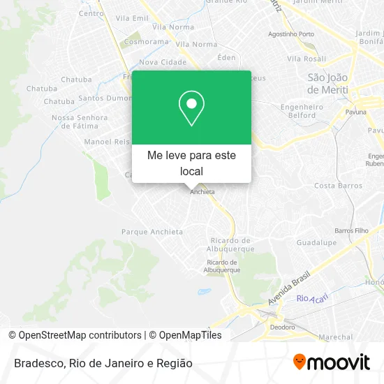 Bradesco mapa