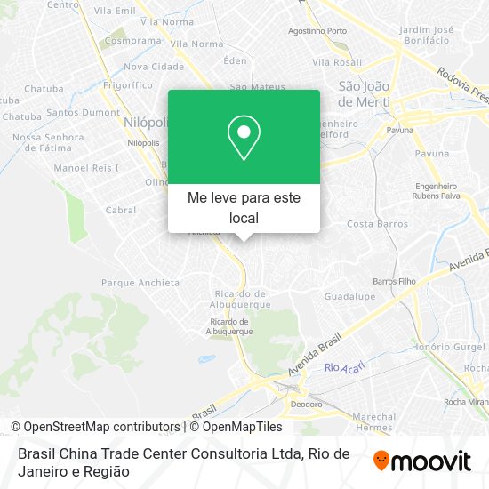 Brasil China Trade Center Consultoria Ltda mapa