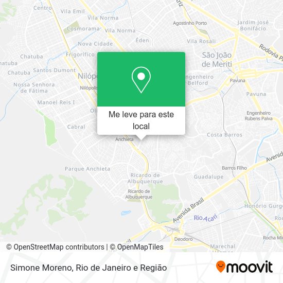 Simone Moreno mapa