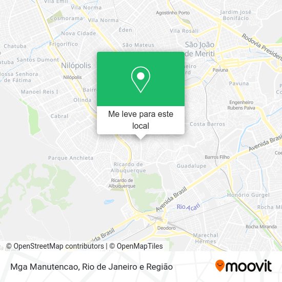 Mga Manutencao mapa