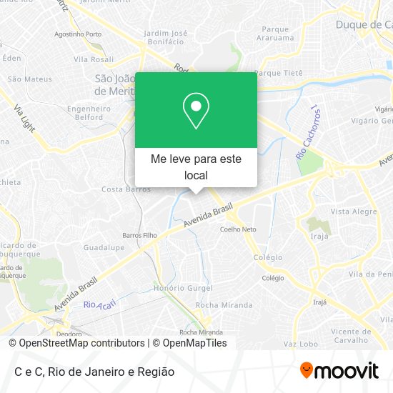 C e C mapa