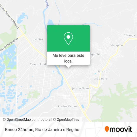 Banco 24horas mapa