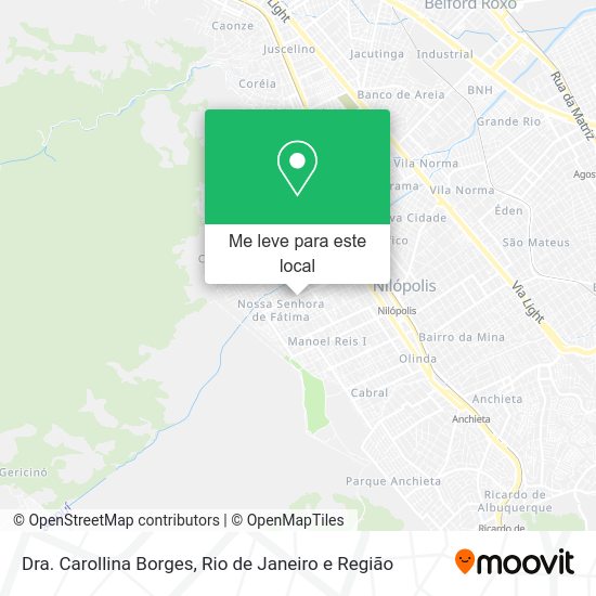 Dra. Carollina Borges mapa