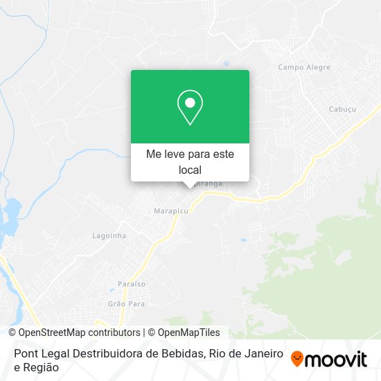 Pont Legal Destribuidora de Bebidas mapa