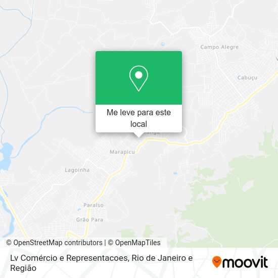Lv Comércio e Representacoes mapa