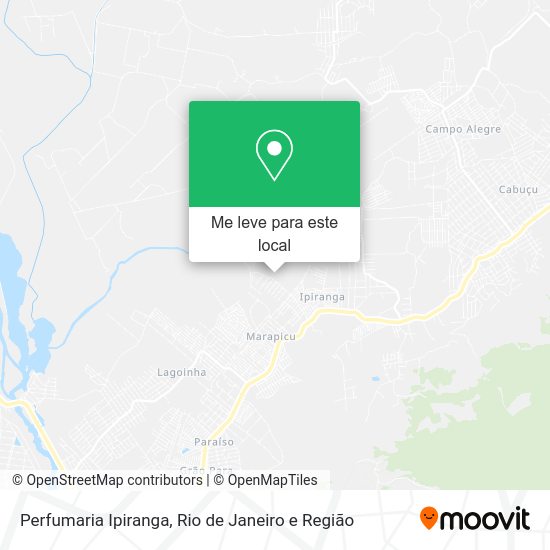 Perfumaria Ipiranga mapa