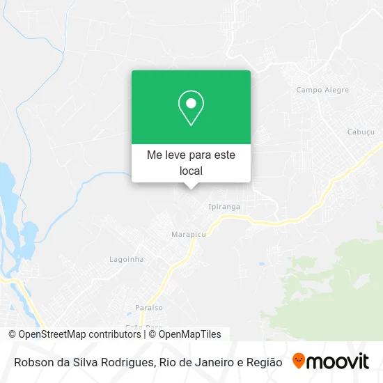Robson da Silva Rodrigues mapa