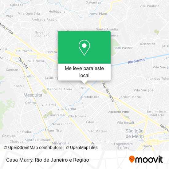 Casa Marry mapa