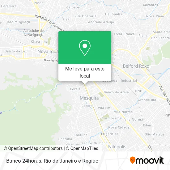Banco 24horas mapa