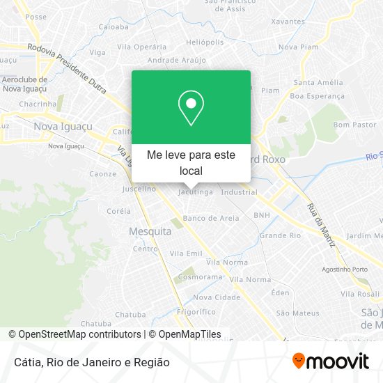 Cátia mapa