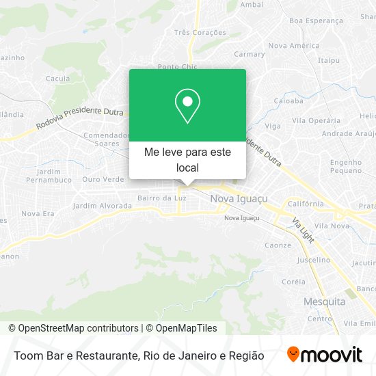 Toom Bar e Restaurante mapa