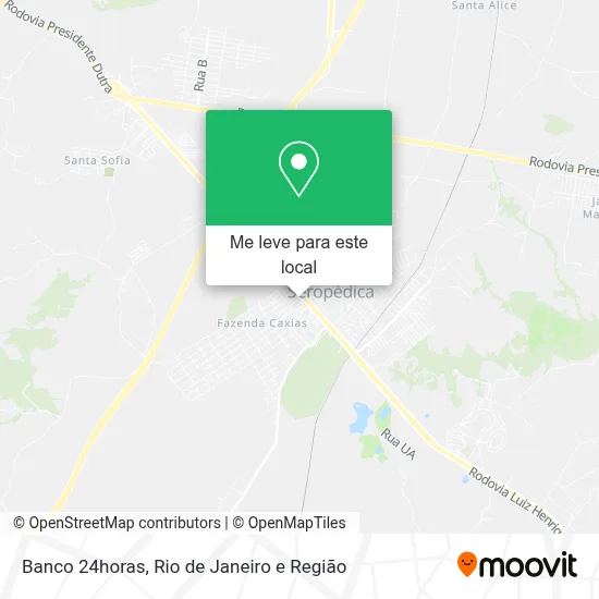 Banco 24horas mapa
