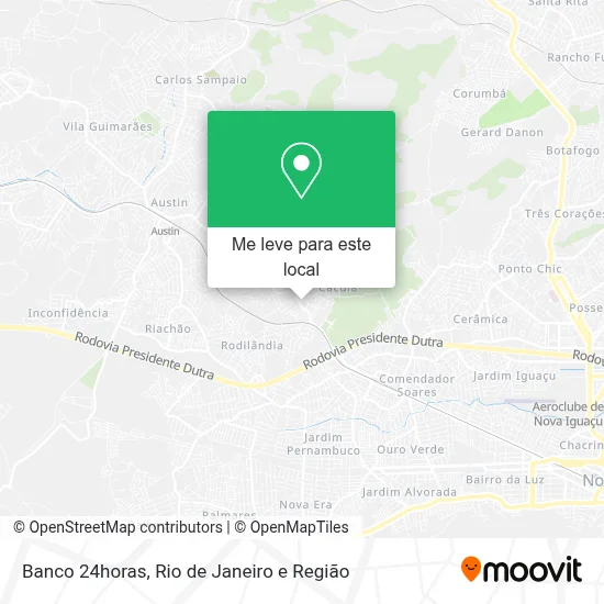 Banco 24horas mapa