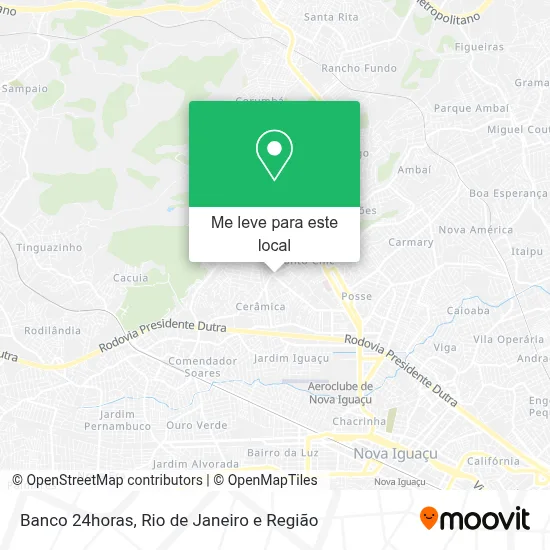 Banco 24horas mapa