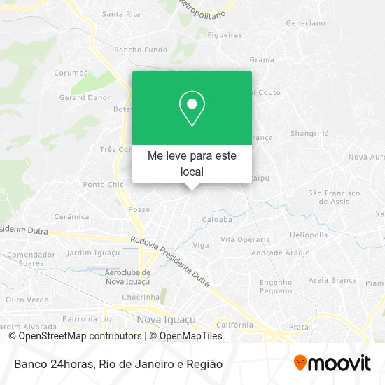Banco 24horas mapa