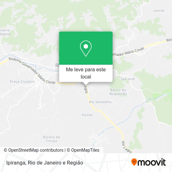 Ipiranga mapa