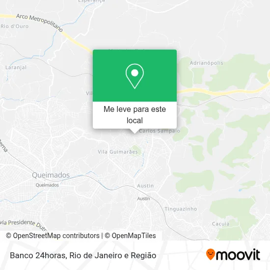Banco 24horas mapa