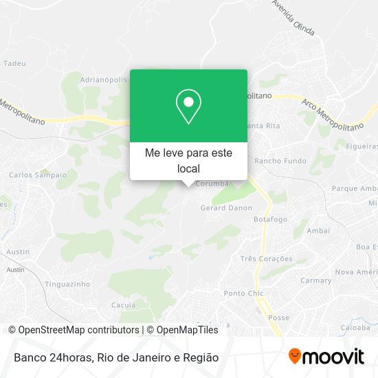 Banco 24horas mapa